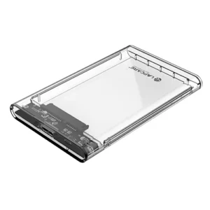 Transparent SSD Casing for 2.5" Sata with cable